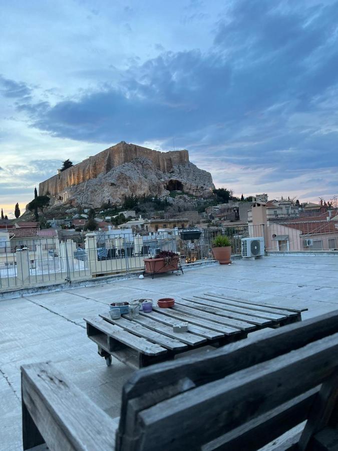 Plaka With Acropolis Rooftop View Access 雅典 外观 照片